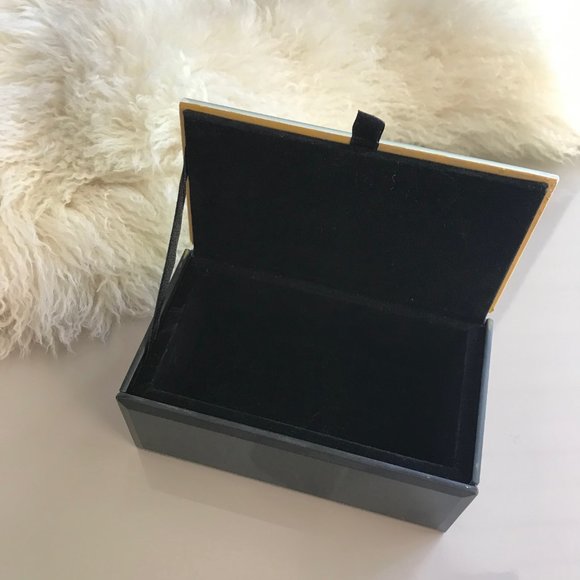 Cynthia Rowley Glass Small Jewelry Box - Picture 2 of 6